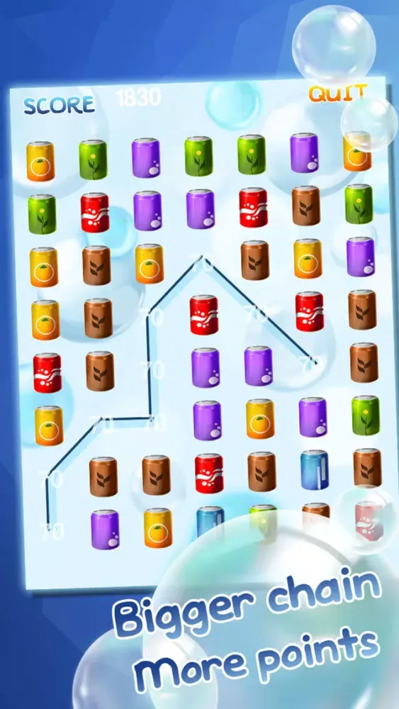 Screenshot di A New Fizzy Pop Match Mania App - Super Fun Game For Kids