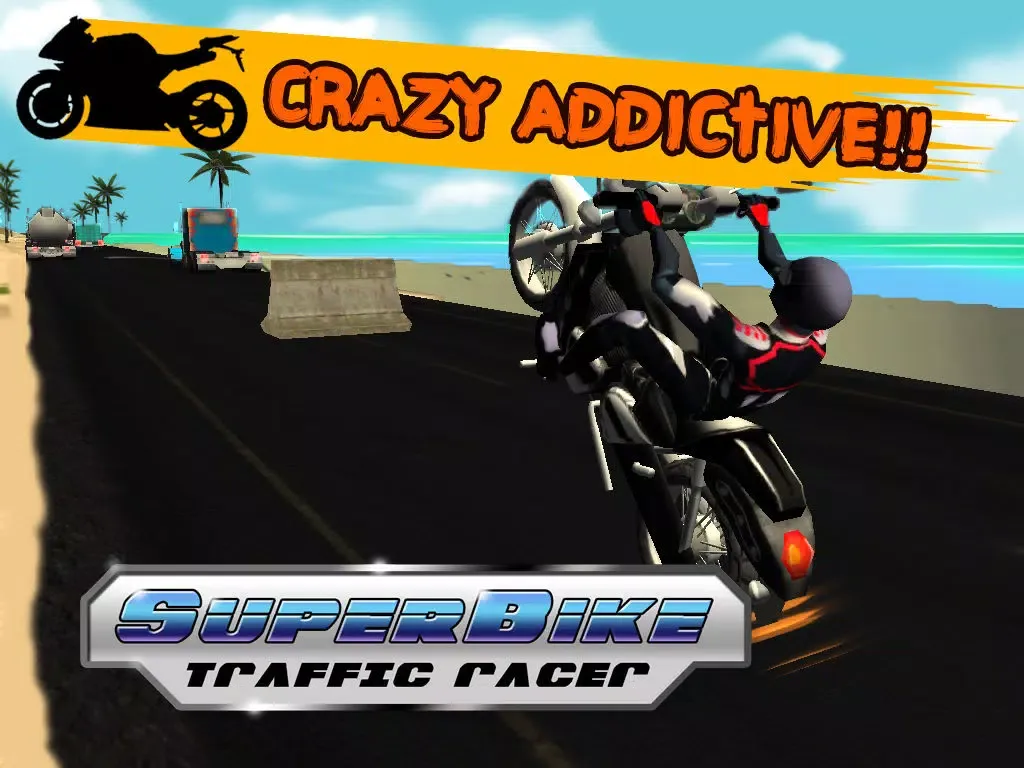 Tangkapan layar 3D SuperBike Traffic Rush Racing - High Speed Highway Rider : FREE GAME iPad 