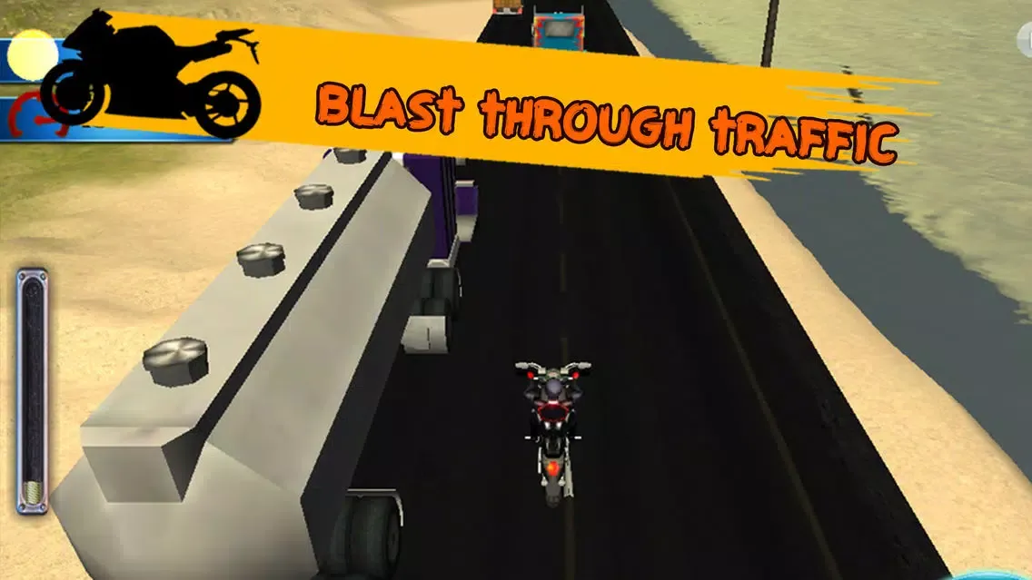 Tangkapan layar 3D SuperBike Traffic Rush Racing - High Speed Highway Rider : FREE GAME