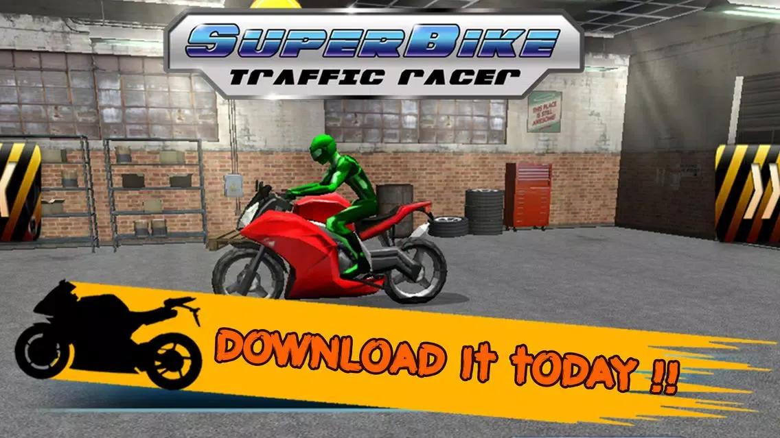 Tangkapan layar 3D SuperBike Traffic Rush Racing - High Speed Highway Rider : FREE GAME