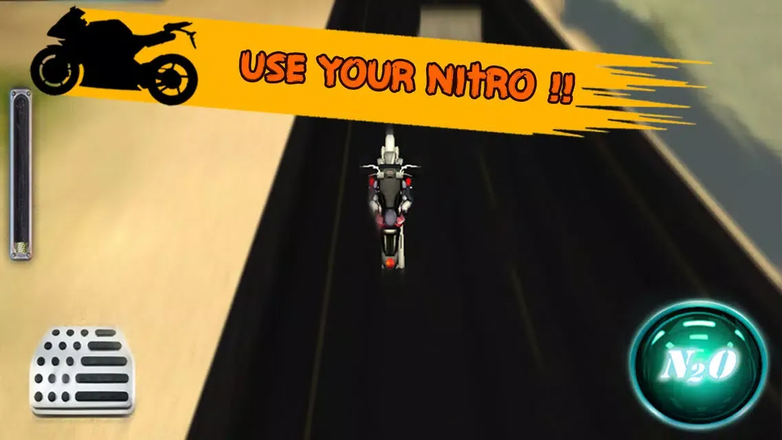 Tangkapan layar 3D SuperBike Traffic Rush Racing - High Speed Highway Rider : FREE GAME