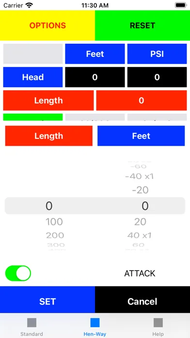 Wildland Fire Hydraulics App Screenshots