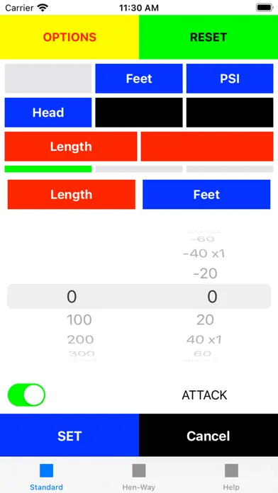 Wildland Fire Hydraulics App Screenshots