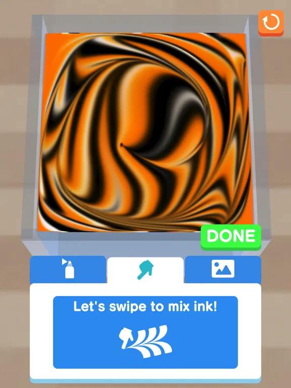 Capturas de tela do Watermarbling iPad 