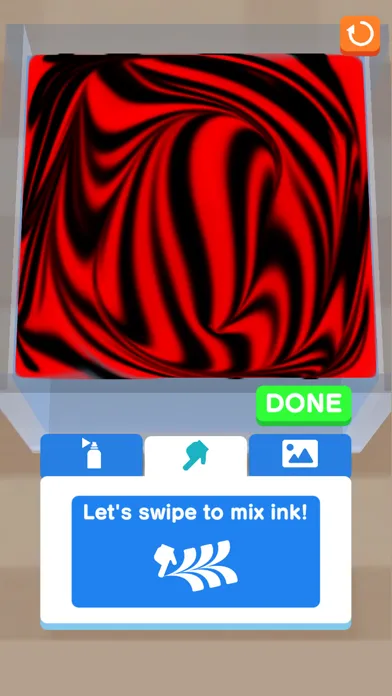Capturas de tela do Watermarbling
