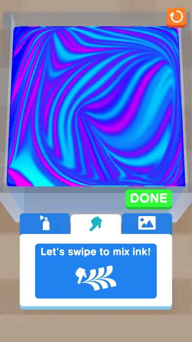 Capturas de tela do Watermarbling