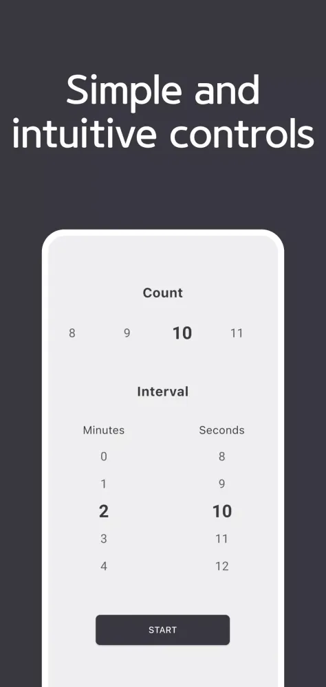 Interval Countdown Timer Clock Screenshots