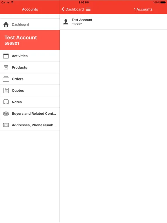 Mobile HOSS iPad  Screenshots