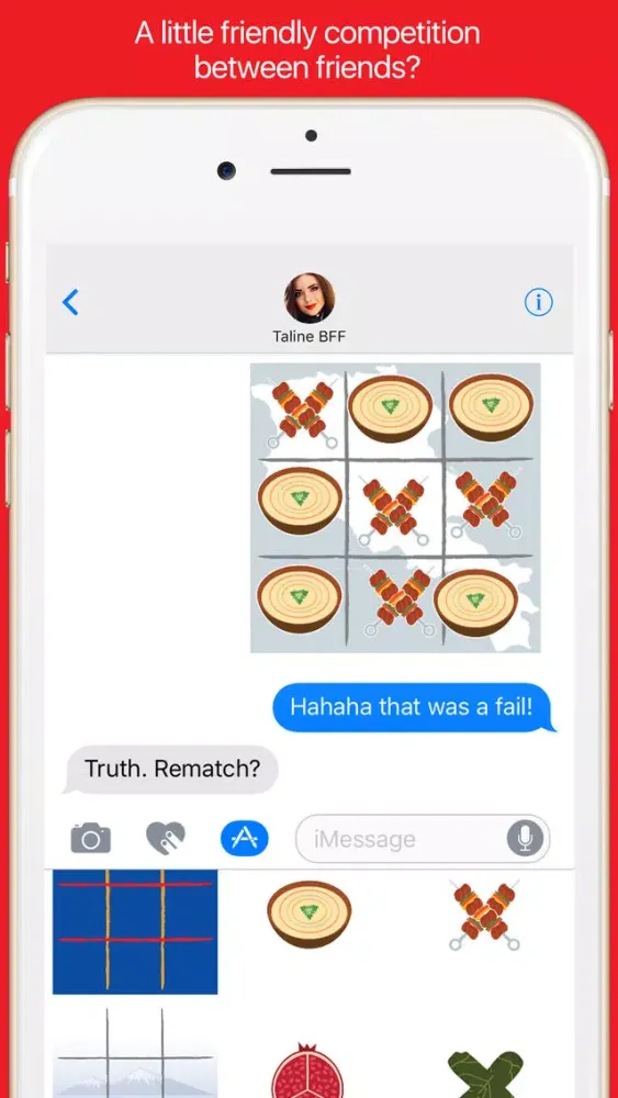 HYEmoji Tic Tac Toe - Armenia Tic Tac Toe Stickers Screenshots