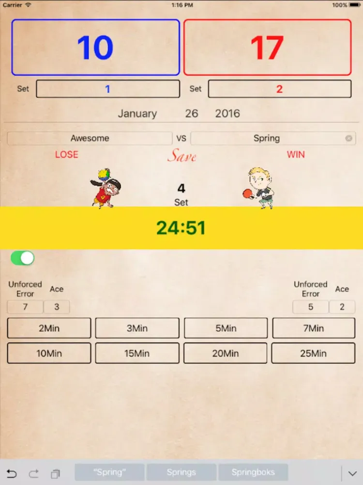 Smart Net/Court Sports iPad 應用截圖
