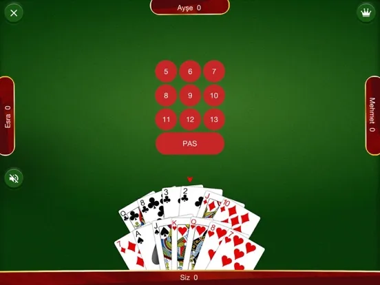 Batak - Tekli, Eşli, Koz Maça iPad  Screenshots