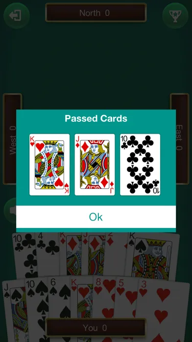 Hearts - Card Game স্ক্রিনশট