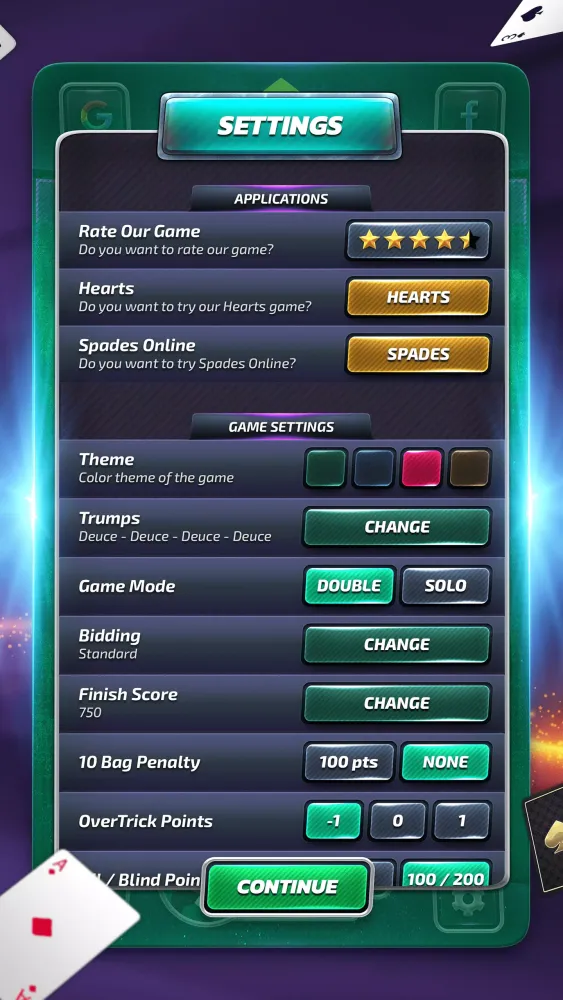Spades Screenshots