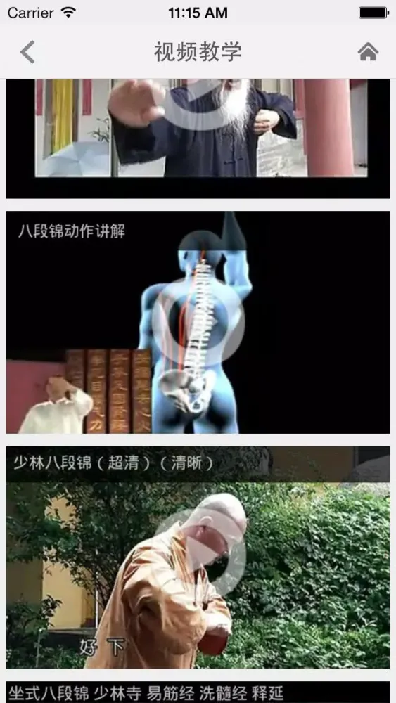 Скриншоты 秘传八段锦—视频教程
