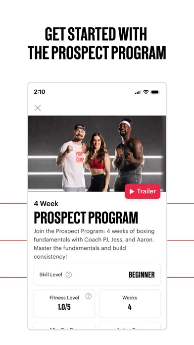Screenshot di FightCamp Home Boxing Workouts