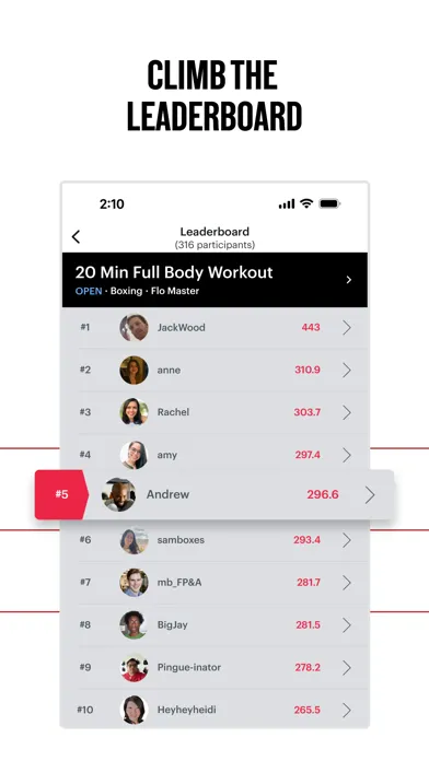 Screenshot di FightCamp Home Boxing Workouts