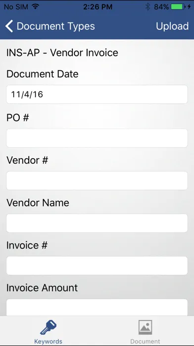 تصاویر OnBase Mobile for iPhone
