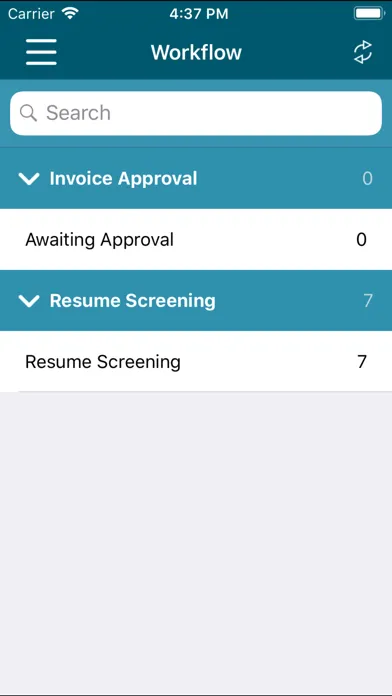 OnBase Mobile 17 for iPhone স্ক্রিনশট
