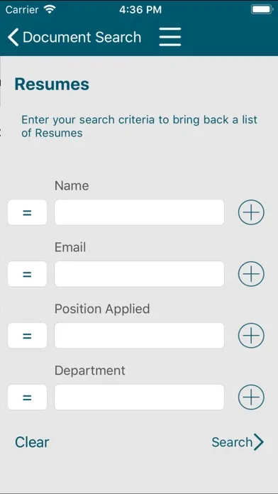 Capturas de pantalla de OnBase Mobile 18 for iPhone