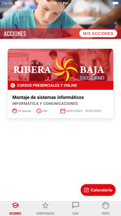 Tangkapan skrin Juventud Ribera Baja