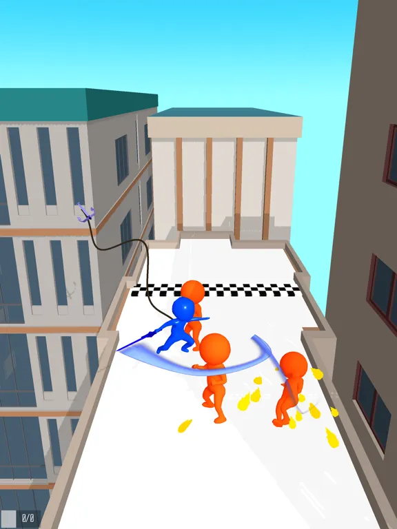 Screenshot di Grapple Run 3D iPad 