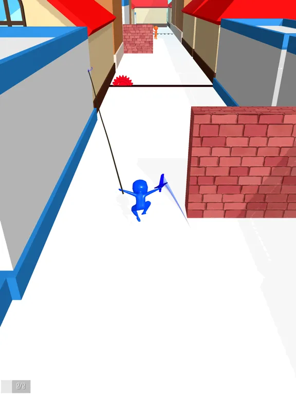 Screenshot di Grapple Run 3D iPad 
