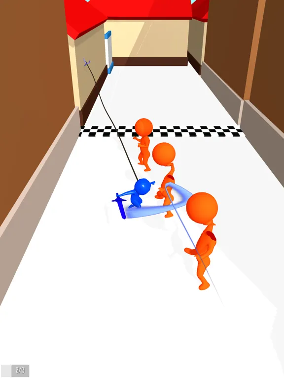 Screenshot di Grapple Run 3D iPad 
