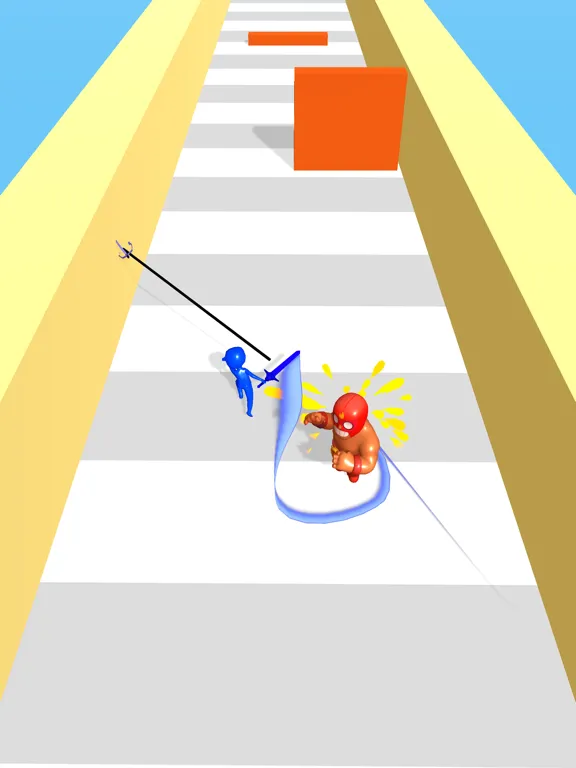 Screenshot di Grapple Run 3D iPad 