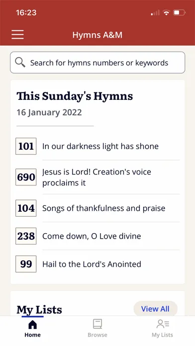 صور Hymns Ancient & Modern