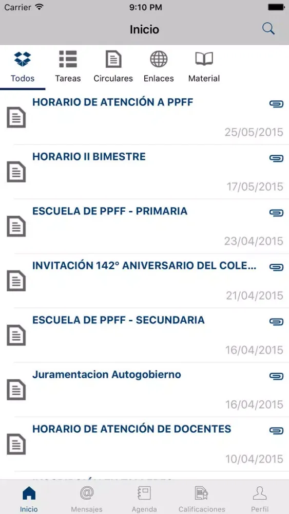 Screenshot di SieWeb HyO