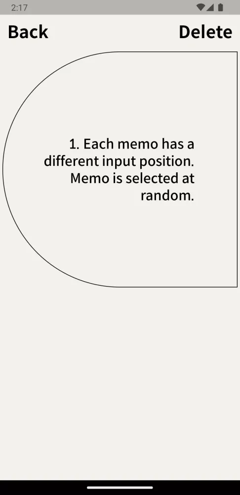 Capturas de tela do Here Memo - 9 Input Positions