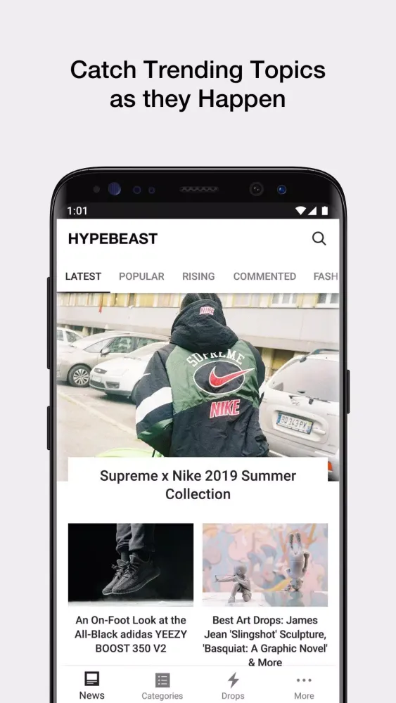 HYPEBEAST स्क्रीनशॉट