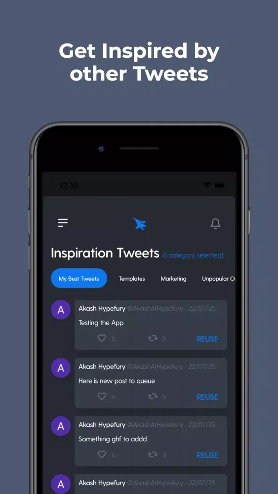 Hypefury - Companion app應用截圖