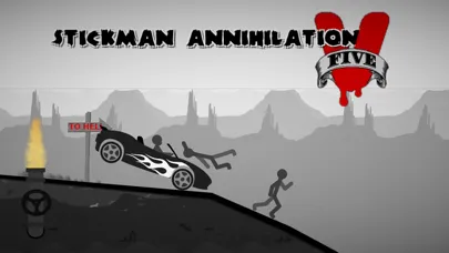 Capturas de tela do Stickman Racer Destroyer