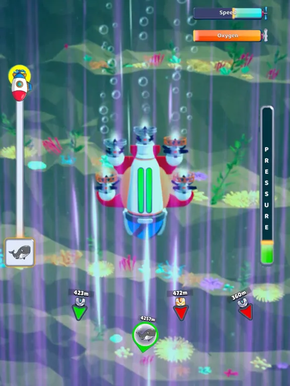 Deep Dive - Submarine Jump iPad  スクリーンショット