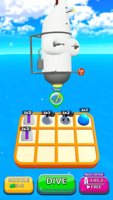 Deep Dive - Submarine Jump スクリーンショット