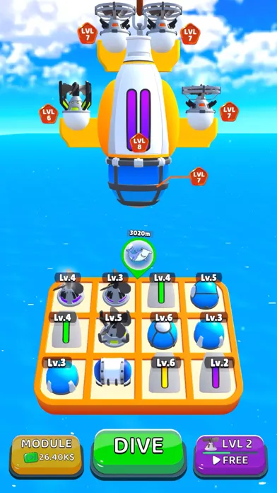 Deep Dive - Submarine Jump スクリーンショット