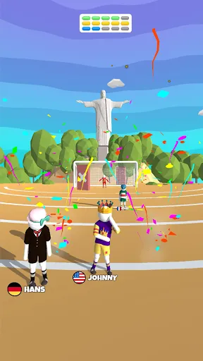 Tangkapan skrin Goal Party - Soccer Freekick