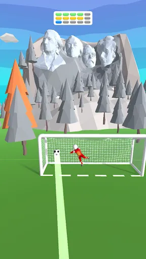 Tangkapan skrin Goal Party - Soccer Freekick