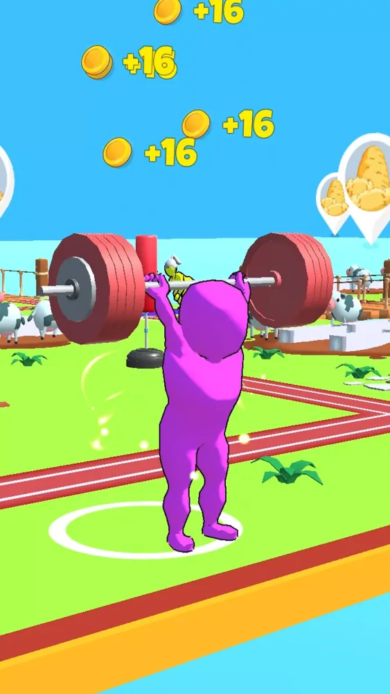 Zrzuty ekranu Muscle Land
