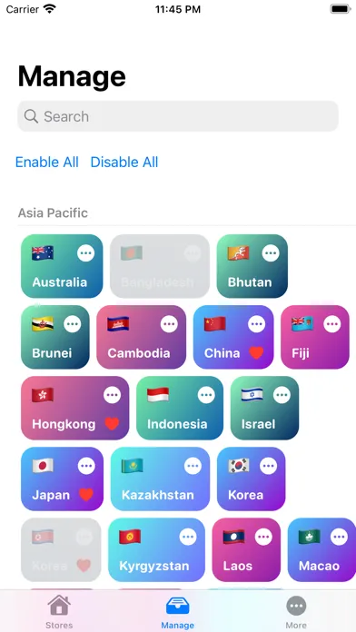 Store Redirect Screenshots