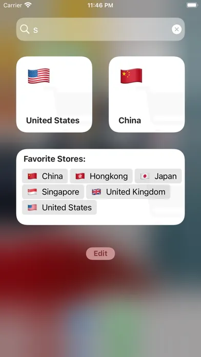 Store Redirect Screenshots
