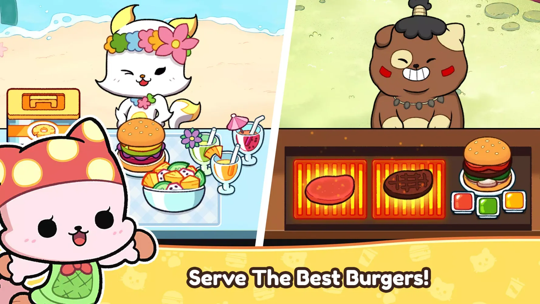 Burger Cats 스크린샷