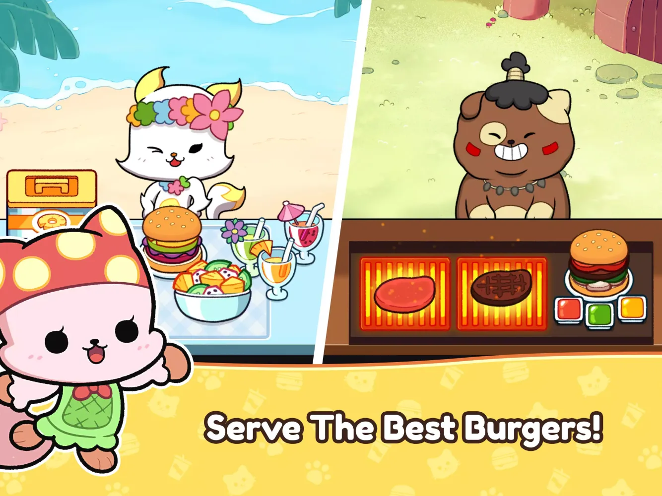 Burger Cats 스크린샷