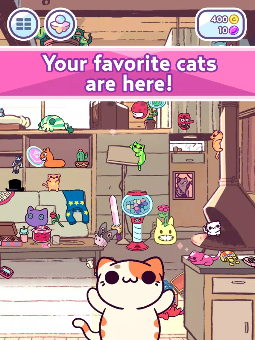 Zrzuty ekranu KleptoCats Cartoon Network iPad 