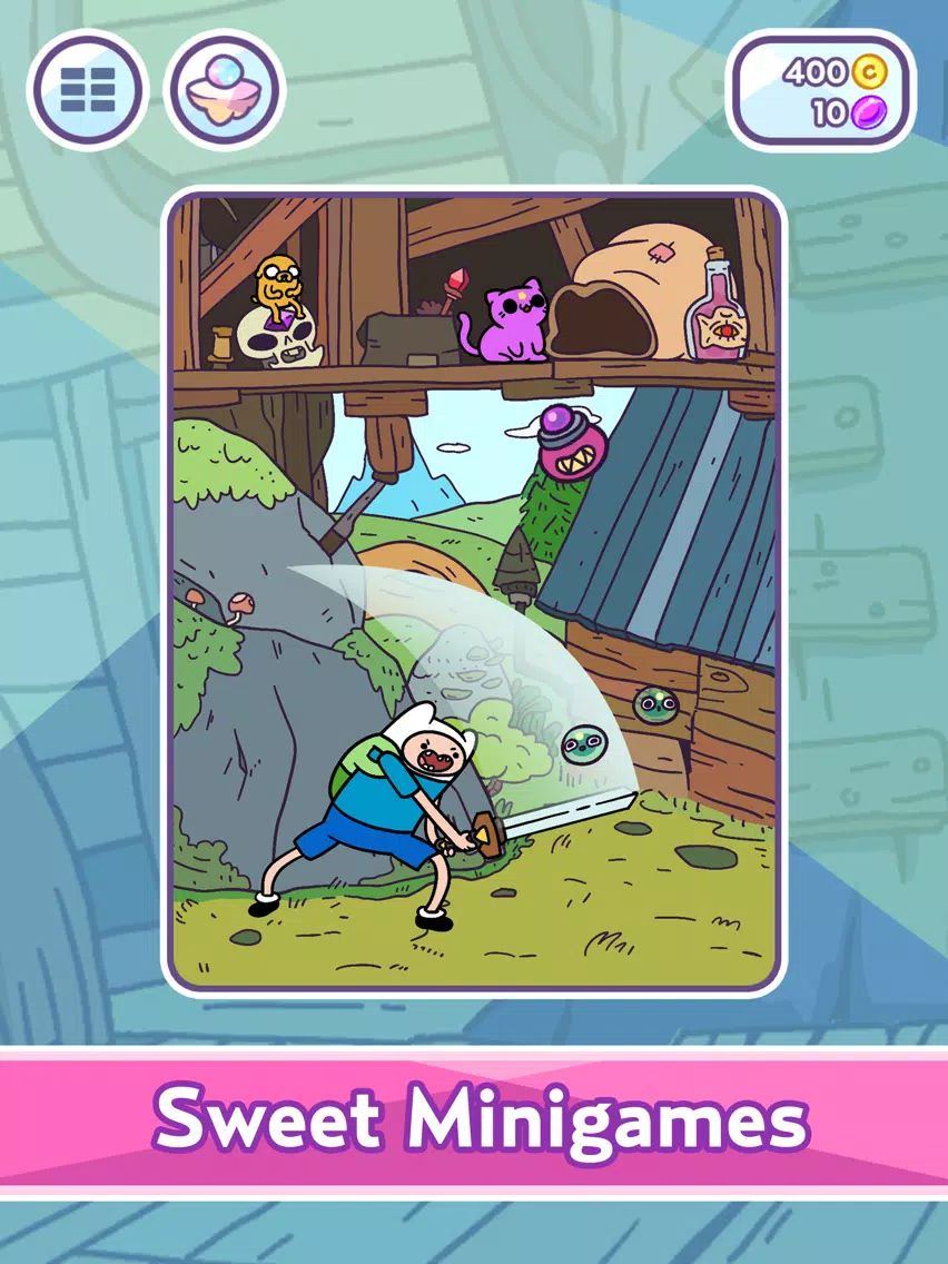 Zrzuty ekranu KleptoCats Cartoon Network iPad 