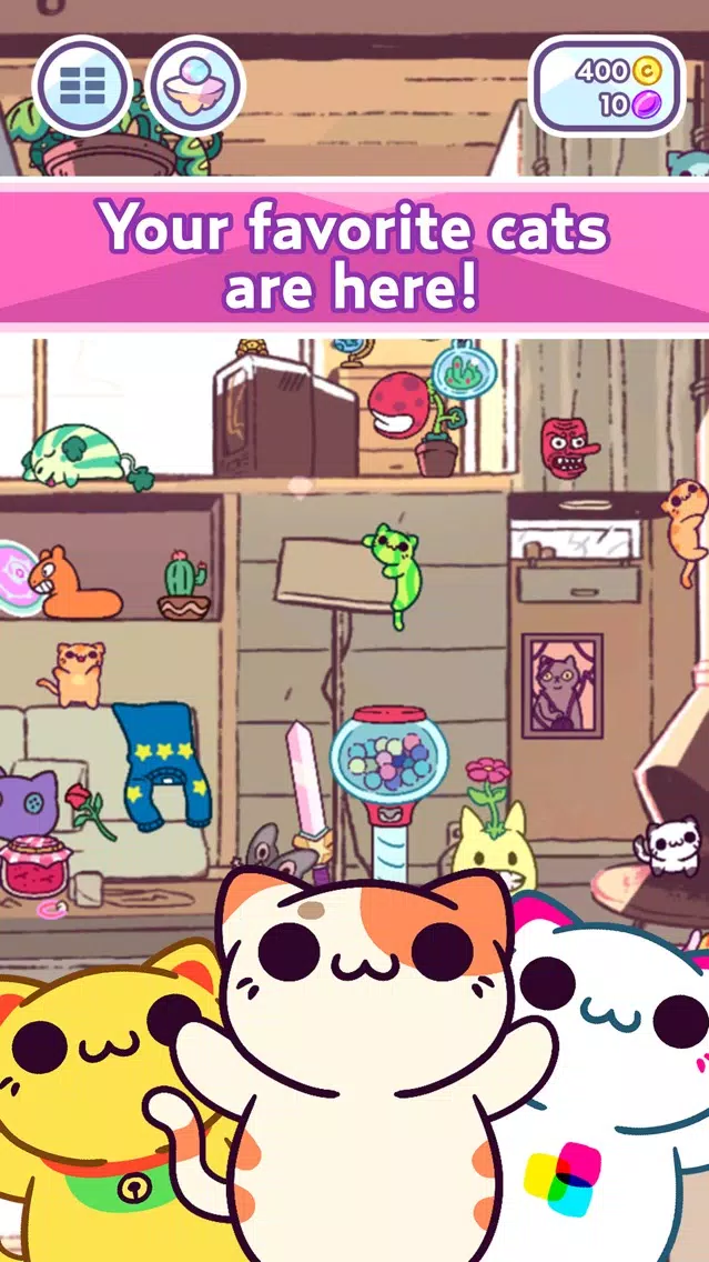 Zrzuty ekranu KleptoCats Cartoon Network