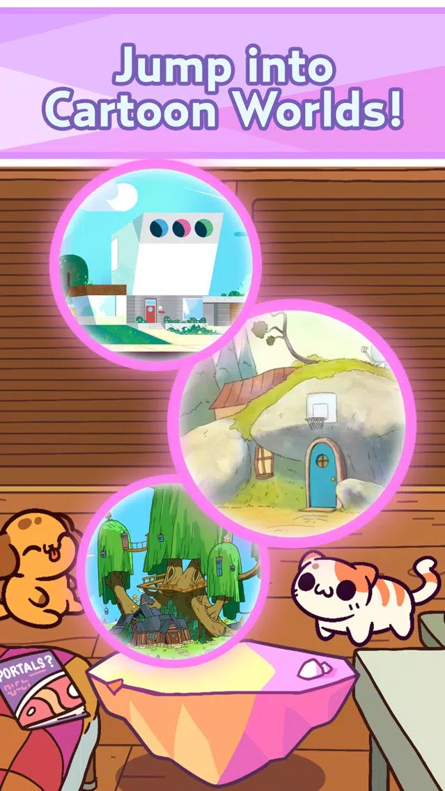 Zrzuty ekranu KleptoCats Cartoon Network
