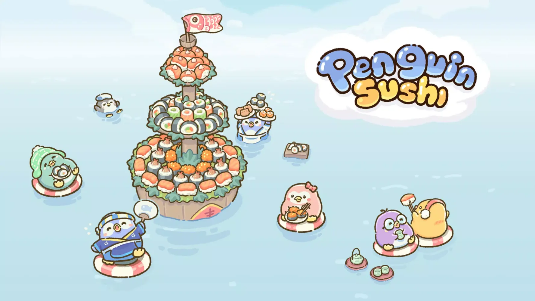Tangkapan layar Penguin Sushi Bar