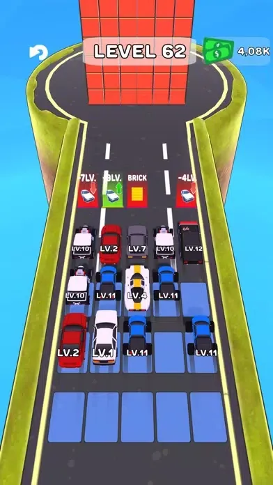 Tangkapan skrin Cars Crush